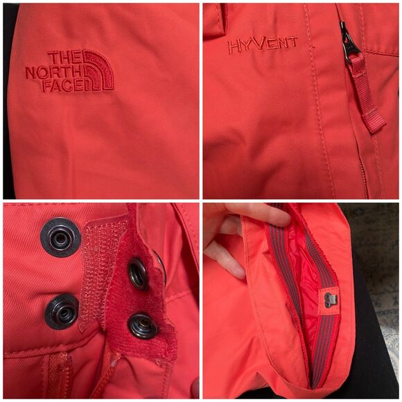 The North Face Hyvent Snow Ski Snowboard Performance pants hot coralSize XS - Picture 9 of 10